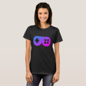 T-shirt de fille de Gamer (Devant entier)