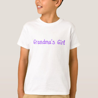 T-shirt de fille de grand-mamans