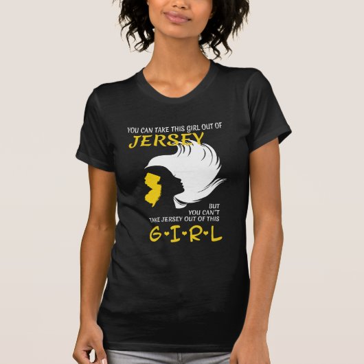 T-shirt de fille du Jersey (Devant)