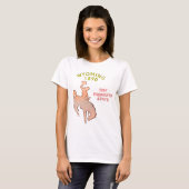 T-shirt de fille du Wyoming (Devant entier)