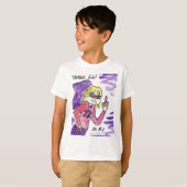 T-shirt de fille thyroïde (Devant entier)