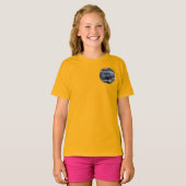 T-shirt de filles d'animaux de Fugly (Devant entier)