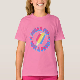 T-shirt de filles de bruit de sucre