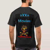 T-shirt de films d'aXXo (Dos)