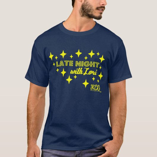 T-shirt De fin de nuit avec Lori (Devant)