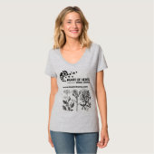 T-shirt de fines herbes du football (Devant entier)