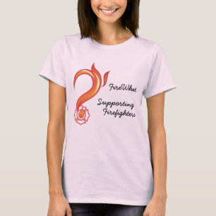 T-shirt de FireWhat de burn-out de dames (adapté)