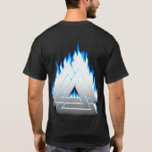 T-shirt de flamber Valknut (Dos)