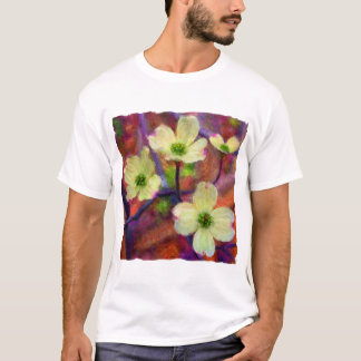T-shirt de fleur de cornouiller