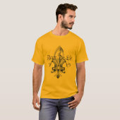 T-shirt de Fleur De Lis Tattoo - customisé (Devant entier)