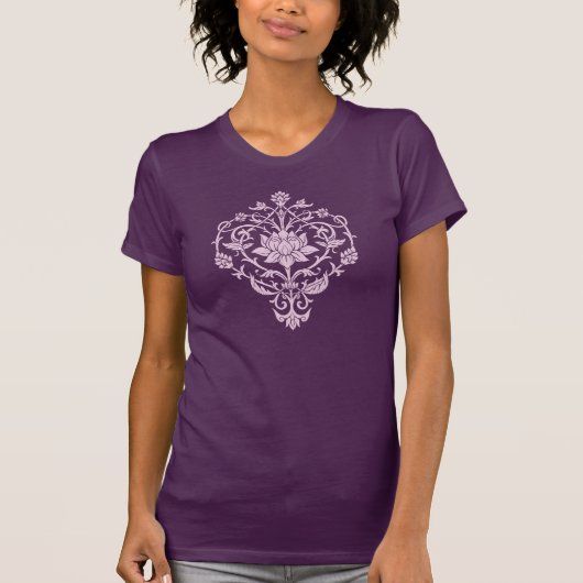 T-shirt de fleur de Lotus (Devant)