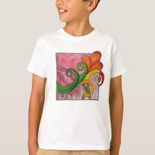 T-shirt de floraison d'éclat