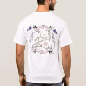 T-shirt de flotte de course d'océan (Dos)