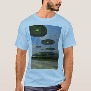 T-shirt de flotte de soucoupe volante