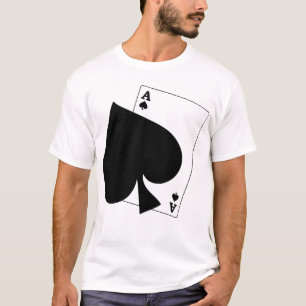 T-shirt de flottement d'as de pique