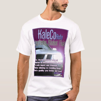 T-shirt de fluide de feu clignotant