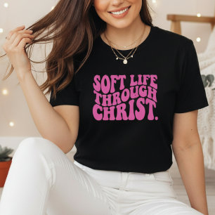 T-shirt de foi chrétienne « Vie douce par le Chris