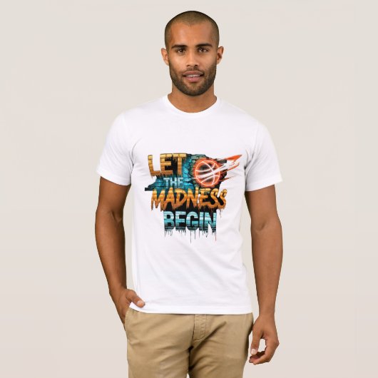 T-Shirt de folie basket (Devant entier)