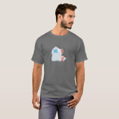 T-shirt de fonctionnaire du monstre 3D (Devant entier)