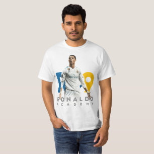 T-Shirt de football Académie CR7 Ronaldo ⚽