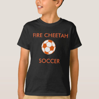 T-shirt de football Cheetah Fire