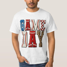 T-Shirt de football de jour de match – Chemise de 