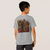 T-shirt de football de Motorcycle Yoga (Dos entier)