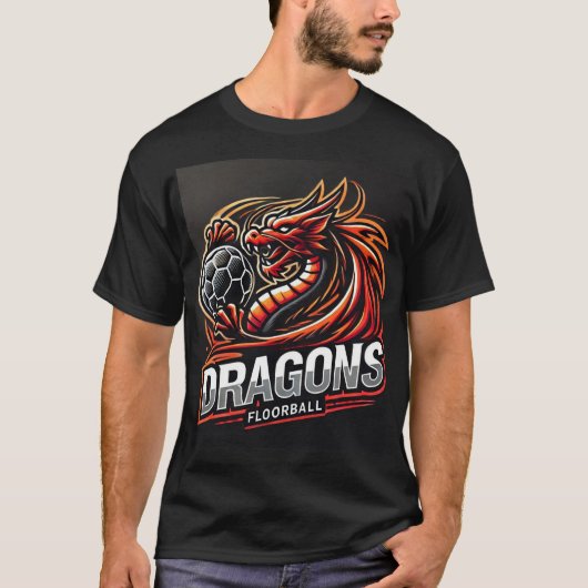 T-shirt de football dragons (Devant)