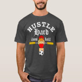 T-shirt de football dur (Devant)