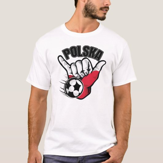 T-shirt de football Polska (Devant)