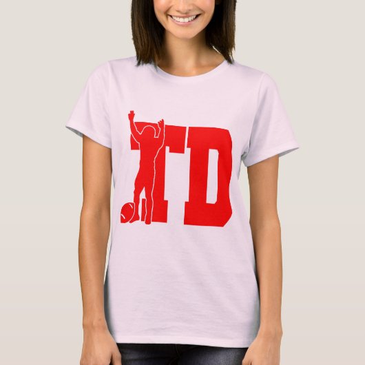 T-shirt de football TD (Devant)