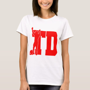 T-shirt de football TD