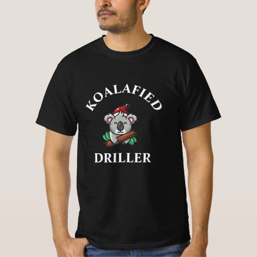 T-Shirt de foreuse Koalafied (Devant)