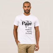 T-shirt de forme physique (Devant entier)