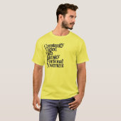 T-shirt De forte intensité (Devant entier)