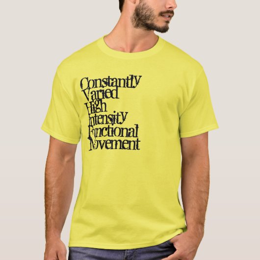 T-shirt De forte intensité (Devant)