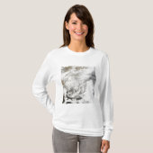 T-shirt De fortes chutes de neige en Chine (Devant entier)