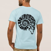 T-shirt de fossile d'ammonite (Dos)