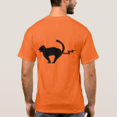 T-shirt de foudre de chat (Dos)
