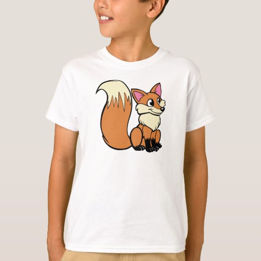 T-shirt de Fox d'enfants (Devant)