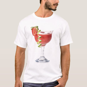 T-shirt de fraise de daiquiri
