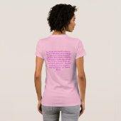 T-shirt de Francis Bacon des femmes (Dos entier)