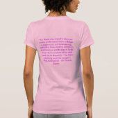 T-shirt de Francis Bacon des femmes (Dos)