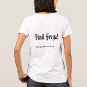 T-shirt de Freya de déesse (Dos)