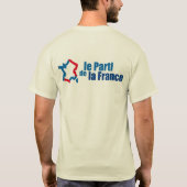 T-shirt de Front national (Dos)
