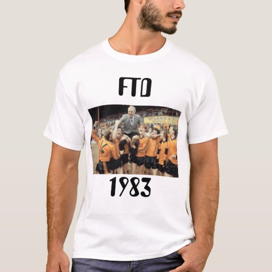 T-shirt de gain de titre de FTD 1983 (Devant)