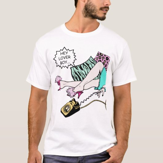 T-shirt de garçon d'amant (Devant)