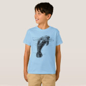 T-shirt de garçons Manatee (Devant entier)