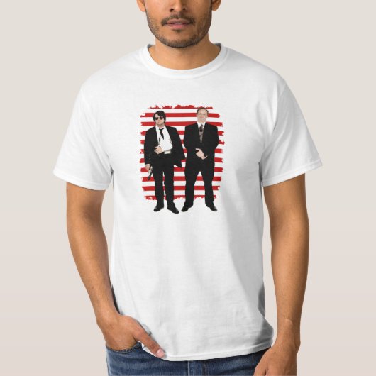 T-shirt de garde du corps - os au chien (Devant)