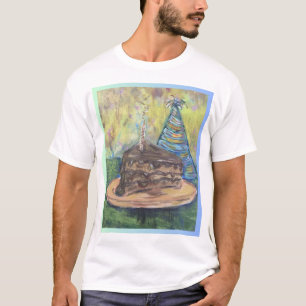 T-shirt de gâteau d'anniversaire